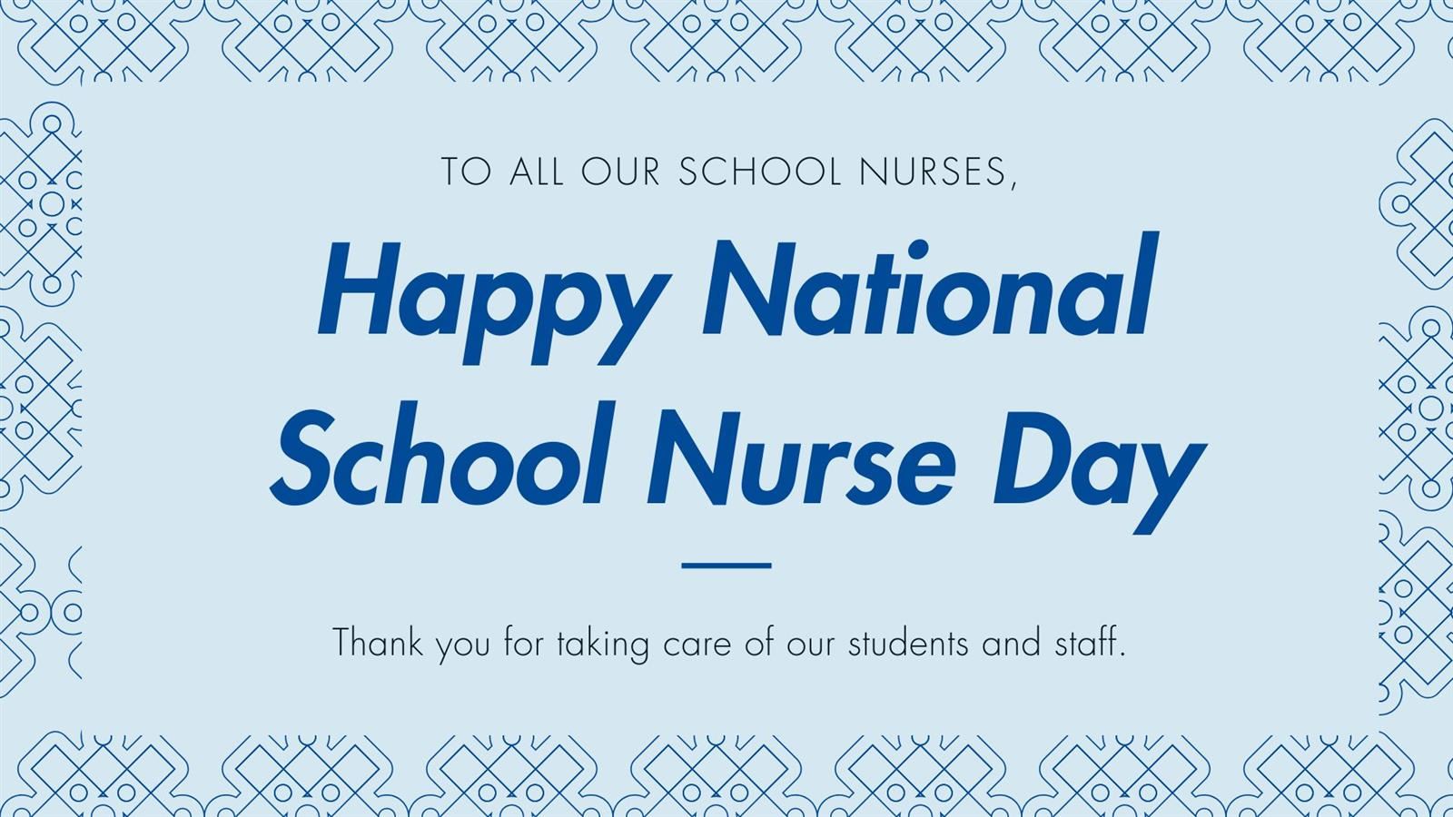 National School Nurse Day 